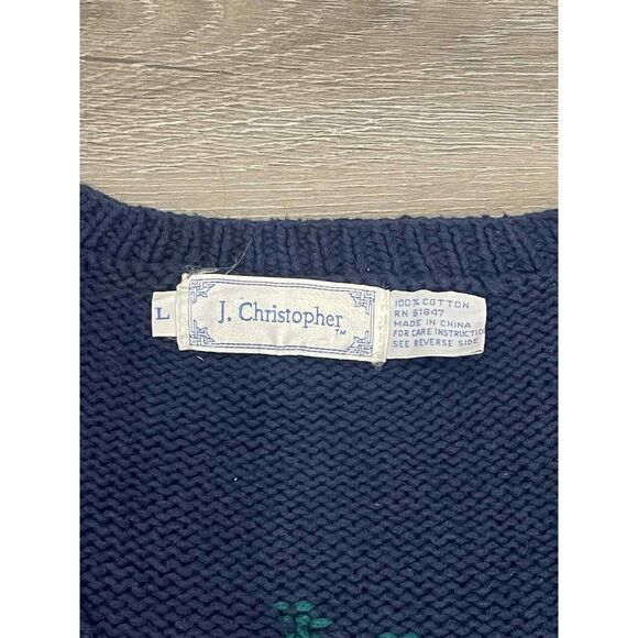 Vintage Women’s Floral Cardigan CottageCore J. Christopher - Picture 5 of 7